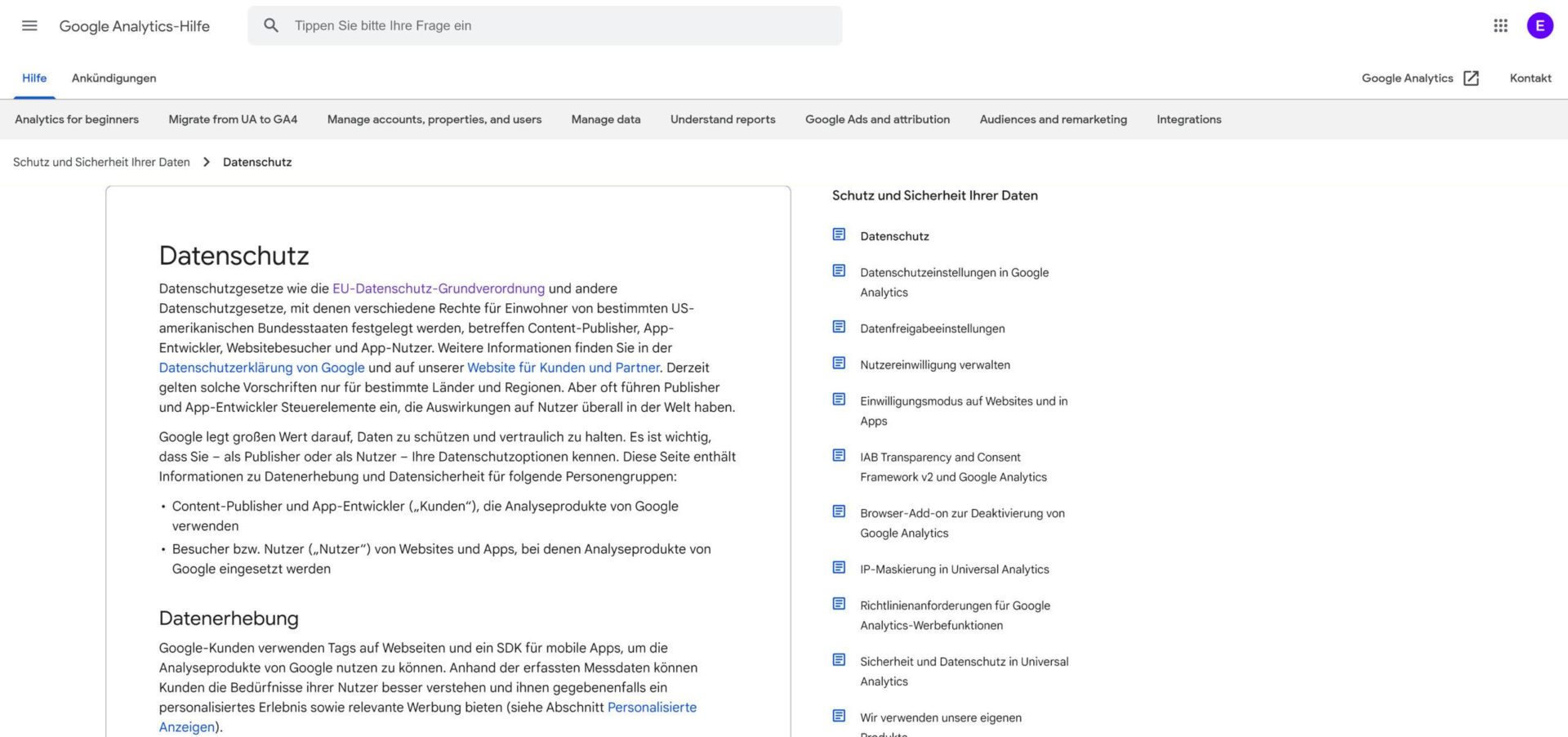 Datenschutz bei SEO und SEA